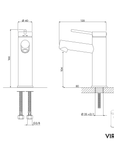 Mitigeur de lavabo VIREO M