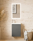 Meuble de salle de bain VIREO 40 cm avec lavabo