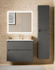 Ensemble de meubles de salle de bain VIREO 80 cm avec lavabo