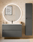 Ensemble de meubles de salle de bain VIREO 100 cm avec lavabo
