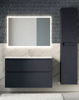 Ensemble de meubles de salle de bain VIREO 100 cm avec lavabo
