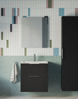 Ensemble de meubles de salle de bain TIM 60 cm avec lavabo