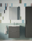 Ensemble de meubles de salle de bain TIM 60 cm avec lavabo