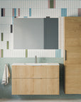 Ensemble de meubles de salle de bain TIM 100 cm avec lavabo