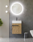 Ensemble de meubles de salle de bains COMPACT 45 cm avec lavabo