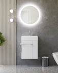 Ensemble de meubles de salle de bains COMPACT 45 cm avec lavabo