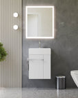 Ensemble de meubles de salle de bains COMPACT 45 cm avec lavabo
