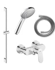 Mitigeur de douche apparent Duravit Wave avec mélangeur de douche monocommande