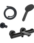 Robinetterie de baignoire Duravit Wave avec thermostat