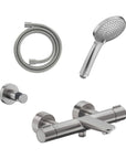 Robinetterie de baignoire Duravit Wave avec thermostat