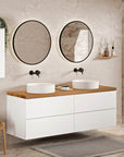 Meuble sous-lavabo JUVIA Classic 2 - de 100 cm à 160 cm