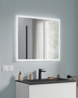 Miroir de salle de bain VARO rectangulaire