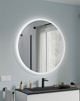 Miroir de salle de bain VARO rond