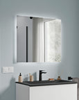 Ensemble de meubles de salle de bain TIM 80 cm avec vasque en céramique