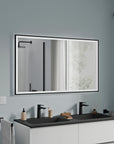 Miroir de salle de bain VARO FRAME rectangulaire