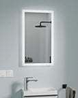 Miroir de salle de bain VARO rectangulaire