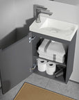 Meuble salle de bain VIREO 40 cm