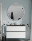 Miroir de salle de bain VARO rond