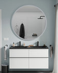 Miroir de salle de bain VARO rond