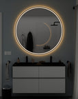 Miroir de salle de bains VARO FRAME rond