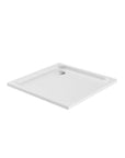 Receveur de douche plat acrylique TIM - blanc brillant - dimensions au choix