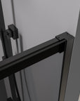 Douche d’angle avec porte coulissante Soft-Close DX906 FLEX