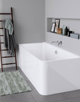 Duravit baignoire d'angle semi-îlot P3