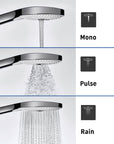 Duravit système de douche avec thermostat et tablette en verre