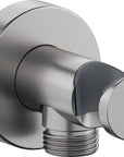 Système de douche encastré Duravit avec thermostat et pomme de douche