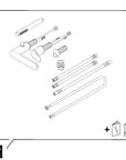 Duravit robinetterie sur baignoire Wave 3 trous