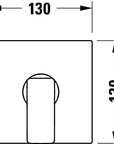 Duravit Manhattan Set mitigeur encastré