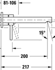 Duravit Circle Robinet de lavabo monocommande
