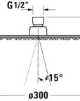 Douche de tête universelle Duravit