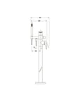 Mitigeur de baignoire Duravit Tulum by Starck