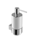 Distributeur de savon OLA - Céramique / Inox - env. 10 x 9,5 cm - couleur au choix