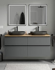 Meuble salle de bains LAVOA 140 cm