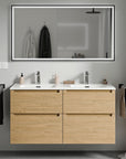 Ensemble de meubles de salle de bain VIREO 120 cm avec double vasque