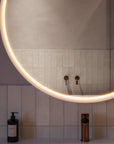 Miroir salle de bain LED BELDIVO rond - 100 cm