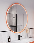 Miroir salle de bain LED BELDIVO rond - 100 cm