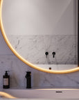 Miroir salle de bain LED BELDIVO rond - 120 cm