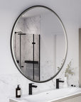 Miroir salle de bain LED BELDIVO rond - 120 cm