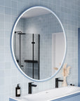 Miroir salle de bain LED BELDIVO rond - 120 cm