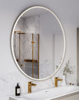 Miroir salle de bain LED BELDIVO rond - 120 cm