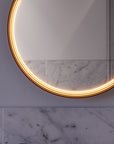 Miroir salle de bain LED BELDIVO rond - 60 cm