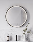 Miroir salle de bain LED BELDIVO rond - 60 cm