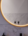 Miroir salle de bain LED BELDIVO rond - 80 cm