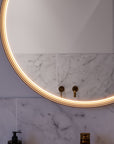Miroir salle de bain LED BELDIVO rond - 80 cm