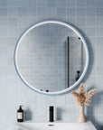 Miroir salle de bain LED BELDIVO rond - 80 cm