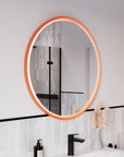 Miroir salle de bain LED BELDIVO rond - 80 cm