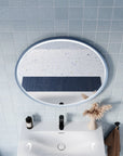 Miroir salle de bain LED BELDIVO rond - 80 cm